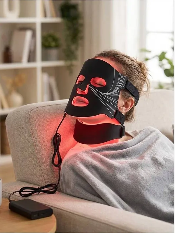 LED Light Therapy Face Mask, 7 Colors