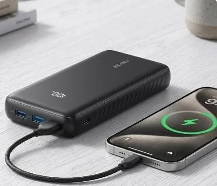 Anker Zolo Power Bank 20K 30W with Built-in USB-C
