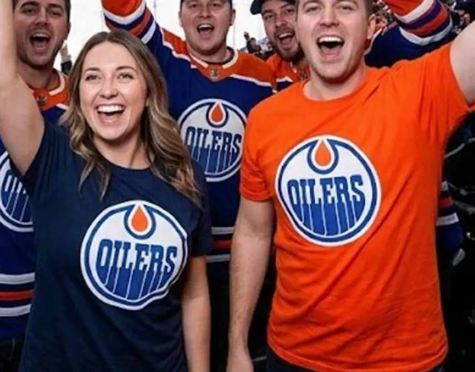 Edmonton Oilers NHL XL T-Shirts, Set of 2
