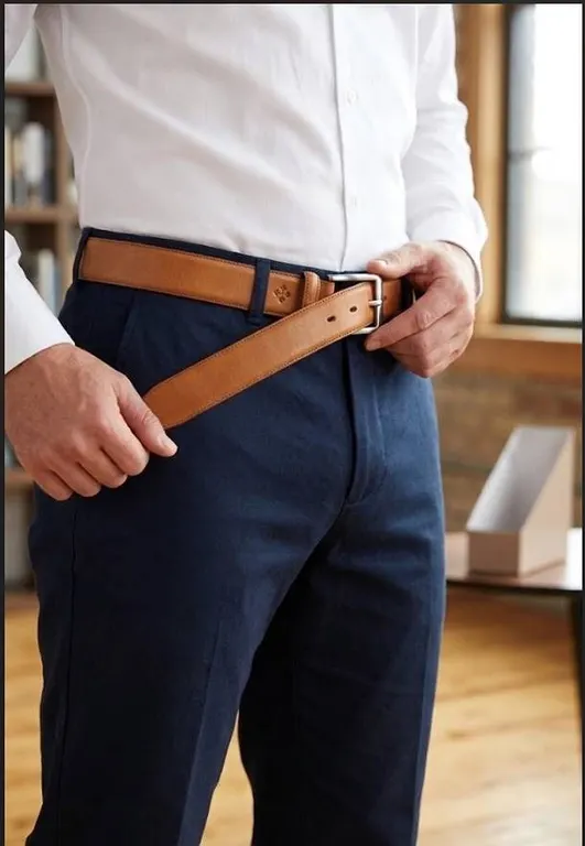 Vince Camuto Men's Leather Belt Size M/M