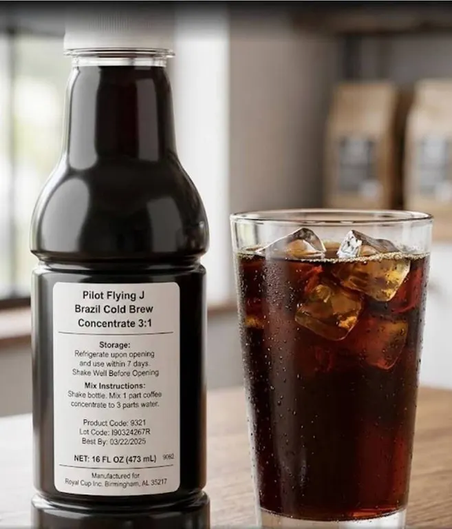 Pilot Flying J Brazil Cold Brew Coffee 6 Pack 473 ml