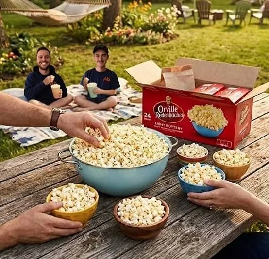 Orville Redenbacher Light Buttery Popcorn, 24 bags