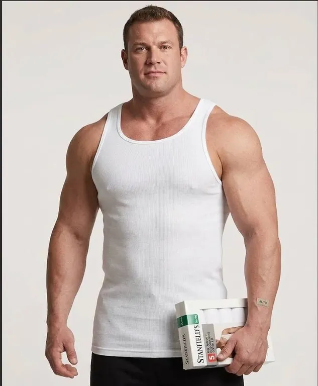 Stanfield's XL Rib Tanks 5-Pack Cotton