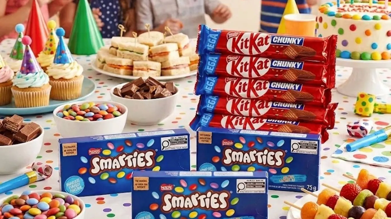 Nestlé KitKat Chunky and Smarties Candy Lot