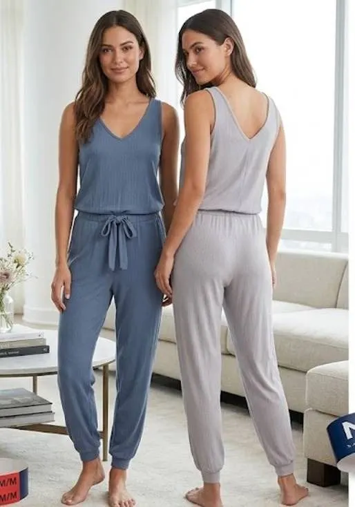 Natori Women's Jumpsuit 2-Pack, Size Medium
