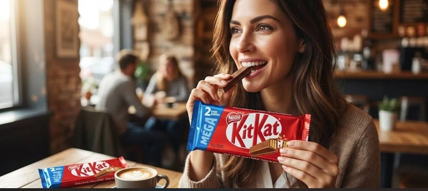 Nestlé KitKat Mega 2-Bar Packs, 9 x 73g