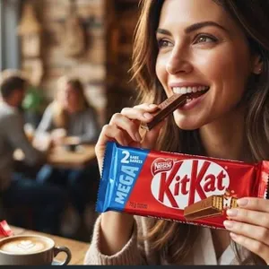 NestlÃ© KitKat Mega 2-Bar Packs, 9 x 73g