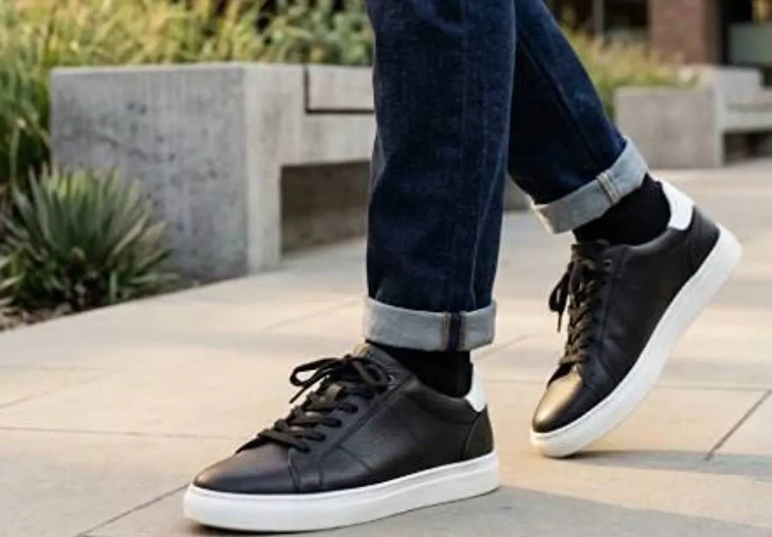 ADIDAS Black Sneakers Size 10