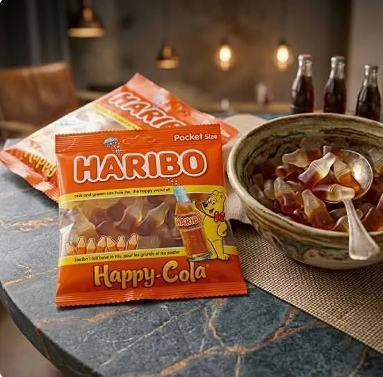 Haribo Happy Cola Gummy Candy 18 x 60g