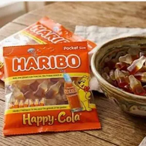 Haribo Happy Cola Gummy Candies 60g Pack x 18