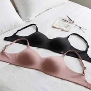 Halston Flex Bra 2-Pack Size L/G Black And Nude