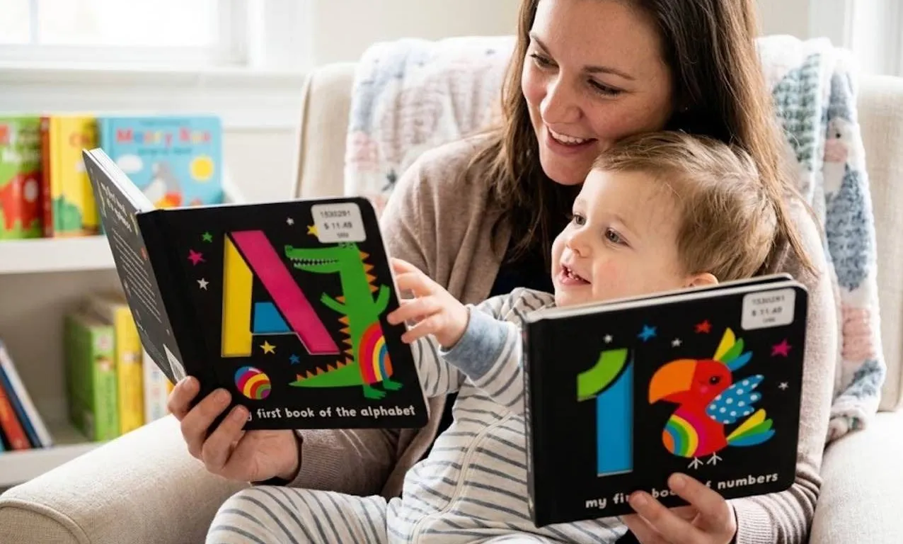 Board Books: Alphabet & Numbers Set
