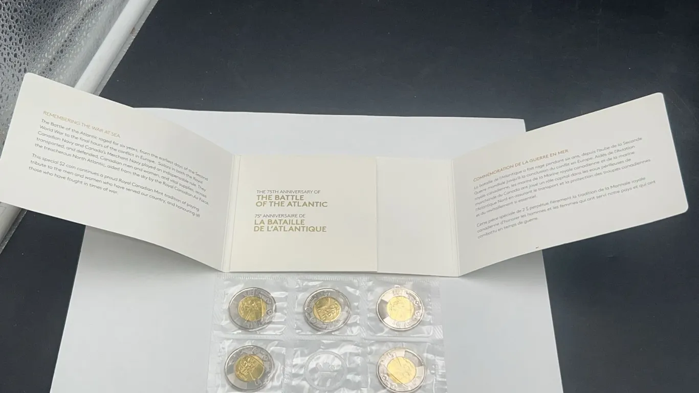 2016 Battle of the Atlantic Coin Pack