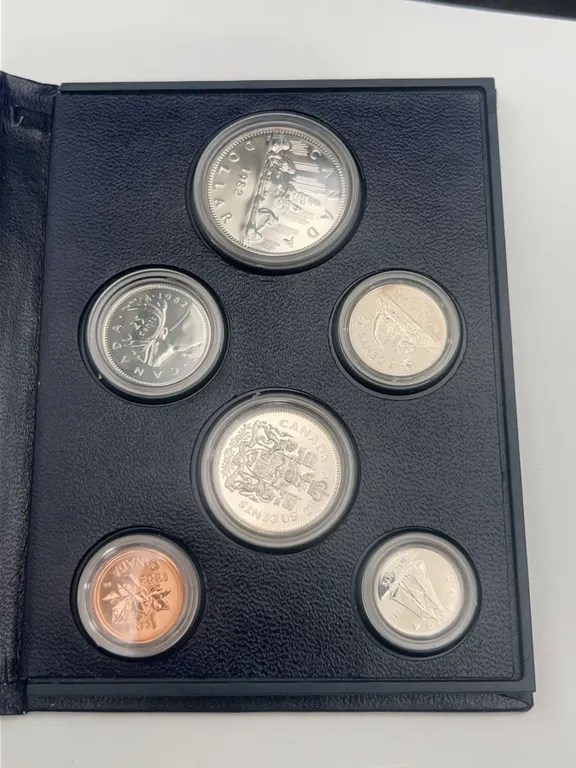1982 Canada Proof Set Royal Canadian Mint