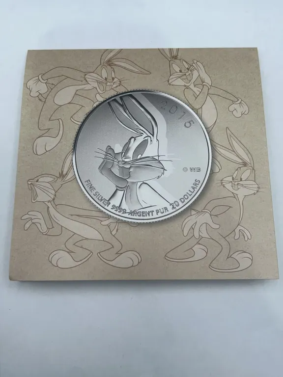 2015 Bugs Bunny Fine .999 Silver $20 Coin