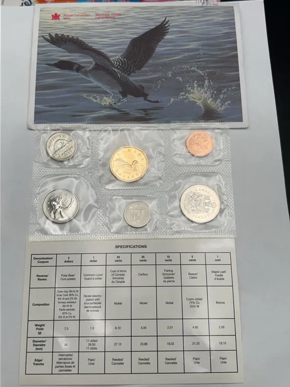 1993 Canada Uncirculated Coin Set