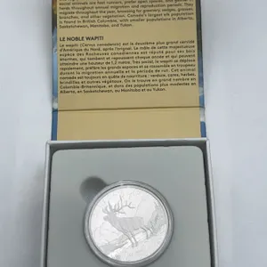 2016 Canadian $100 Fine.999 Silver Coin Elk