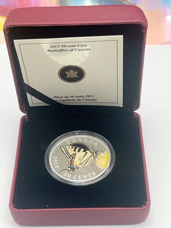 2013 Royal Canadian Mint 50-Cent Butterfly .999 silver