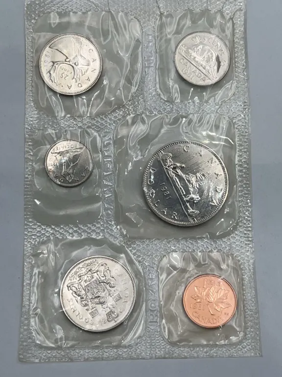 1981 Canada Mint Coin Set Uncirculated