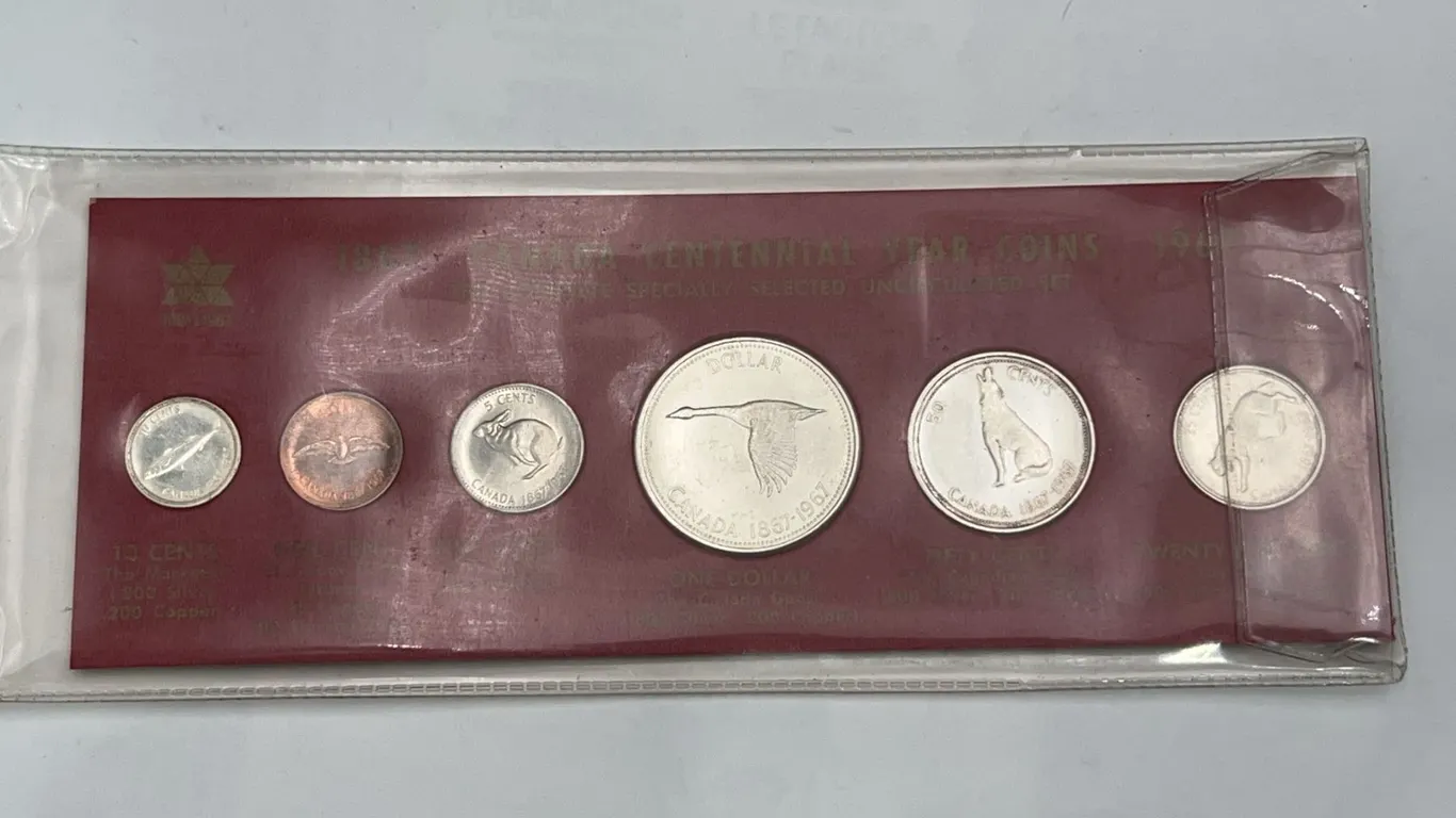 1967 Canada Confederation Coin Set