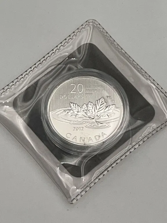 2012 Canada $20 Fine Silver Coin