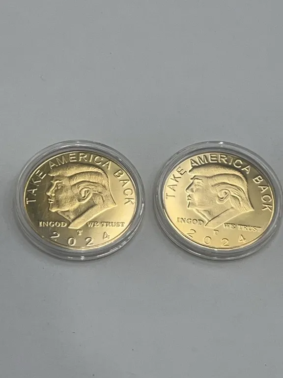 Donald Trump 2024 Commemorative Coins Pair