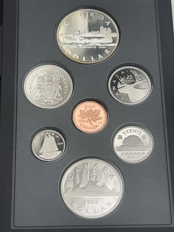 1984 Royal Canadian Mint Proof Coin Set