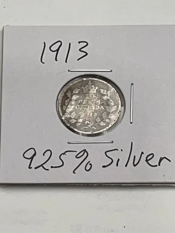 1913 Canadian Silver Dime
