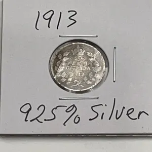 1913 Canadian Silver Dime