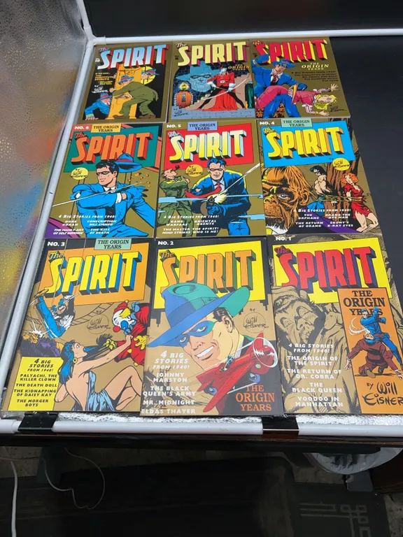 The Spirit The Origin Years Issues 1-9 by Will Eisner