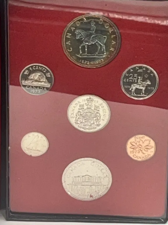 1973 Royal Canadian Mint Proof-Like Coin Set