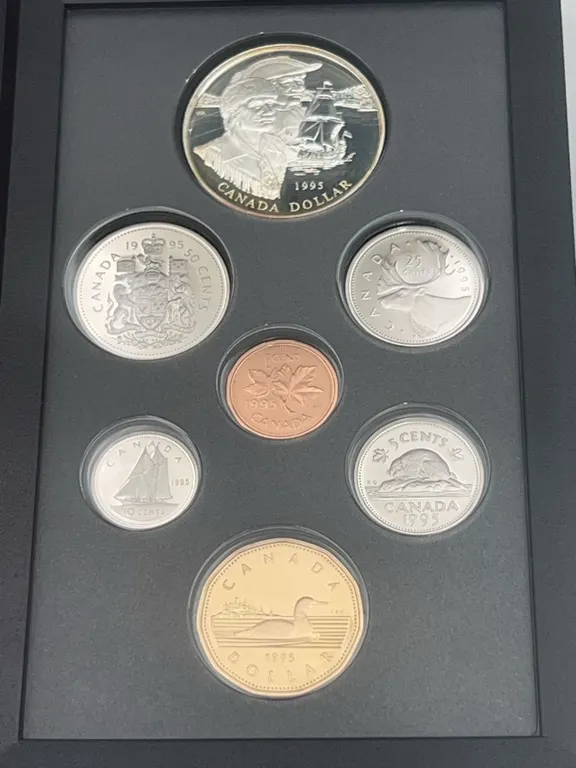 1995 Canada Proof Specimen Coin Set in Case