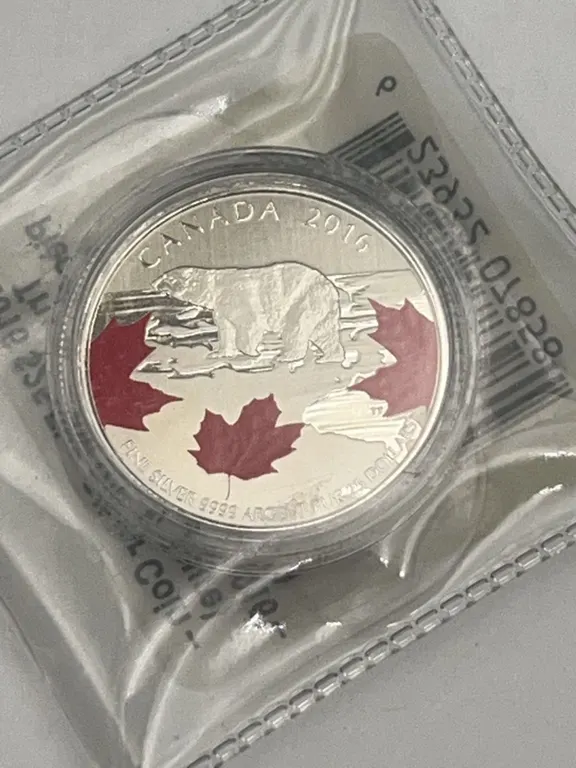 2016 Canada $25 Fine Silver Coin True North