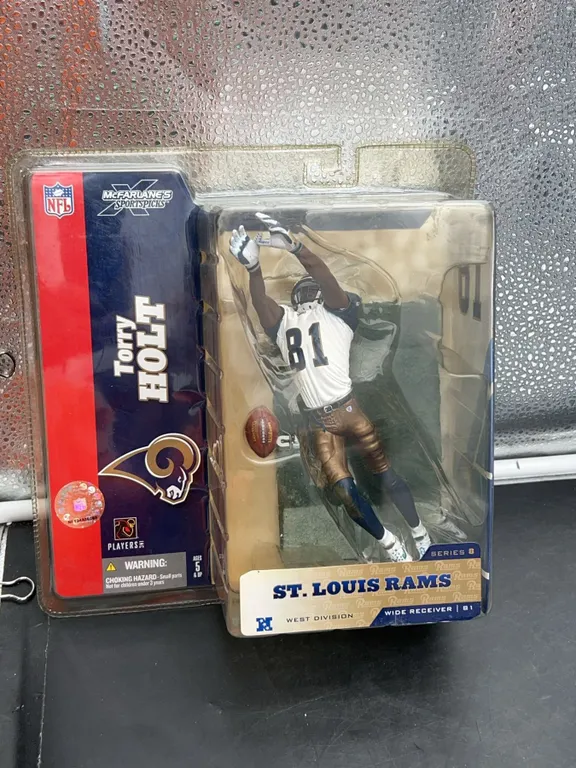McFarlane NFL Series 8 Torry Holt Rams Figure
