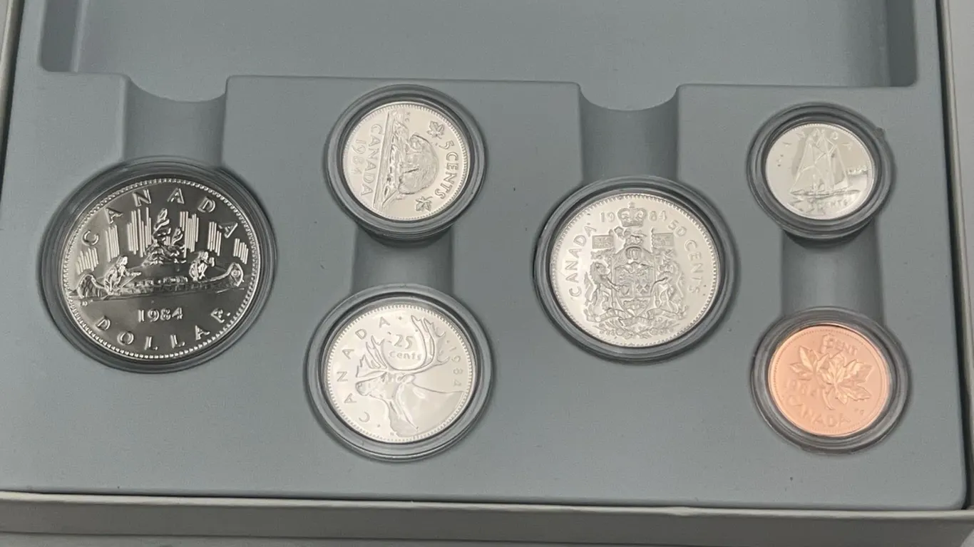 1984 Royal Canadian Mint Proof Coin Set