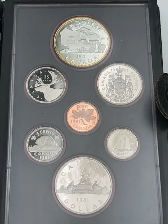 1981 Royal Canadian Mint Proof Coin Set