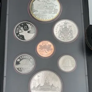 1981 Royal Canadian Mint Proof Coin Set