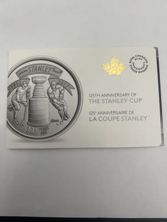 2017 Canada 25 Cent Stanley Cup Coin Set