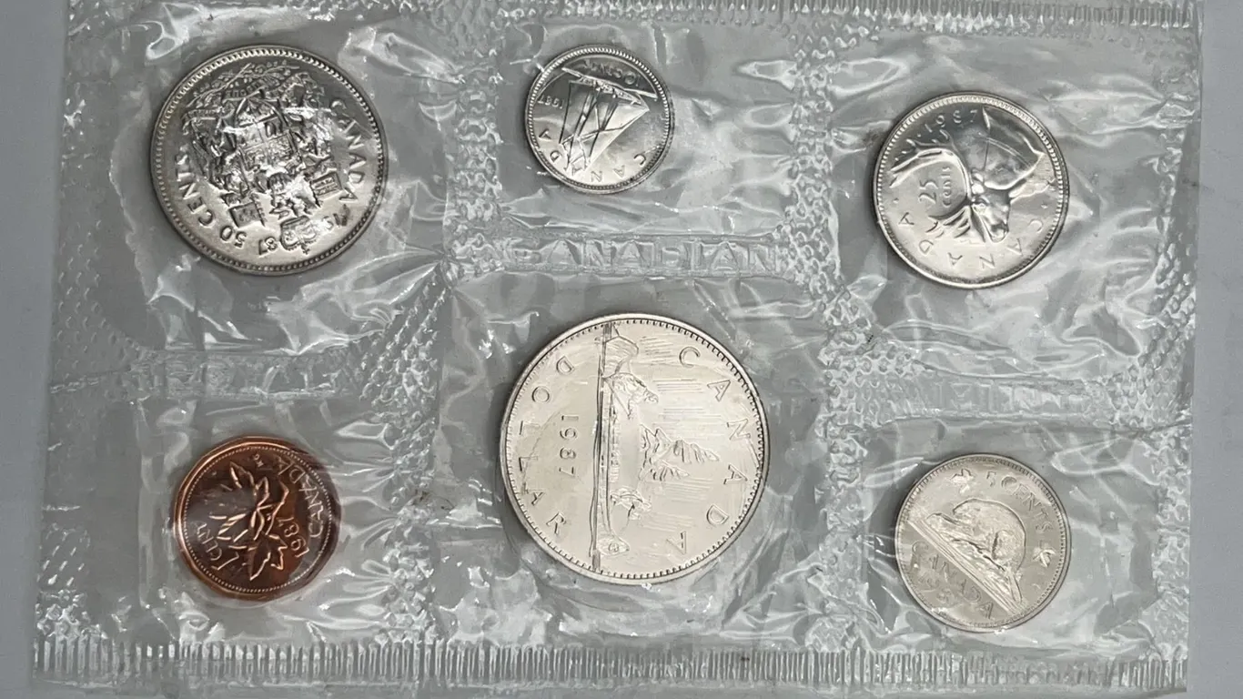 1987 Canada Uncirculated Coin Set