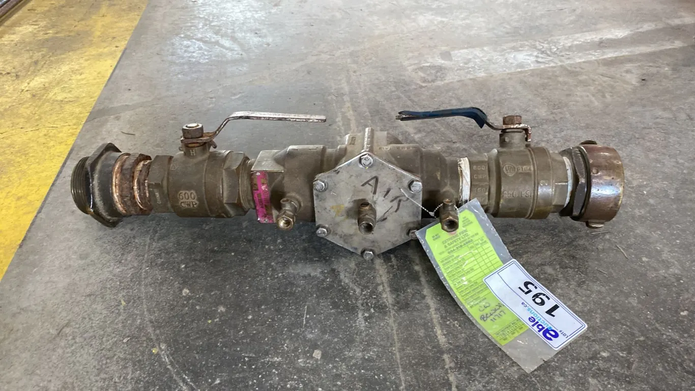 HEAVY DUTY INDUSTRIAL FIRE SUPPRESSION VALVE ASSEMBLY