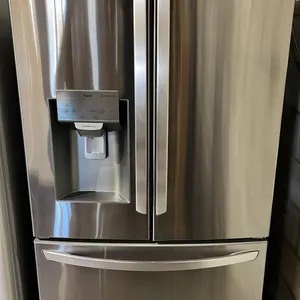 LG 36"W STAINLESS STEEL FRENCH DOOR FRIDGE WITH WATER & ICE DISPENSER & BOTTOM FREEZER DRAWER