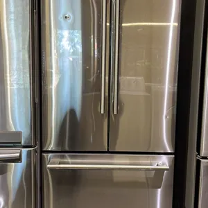 GALANZ 28" WIDE STAINLESS STEEL FRENCH DOOR FRIDGE WITH BOTTOM FREEZER DRAWER