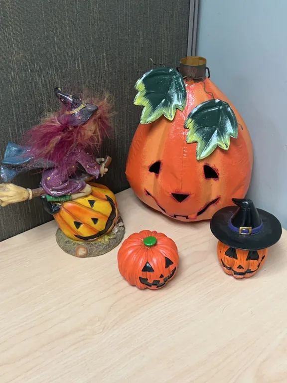 Studio 33 Handcrafted Halloween Pumpkin Decorations Assortment