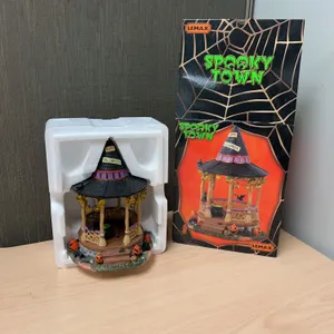 Lemax Spooky Town Witch Gazebo Tabletop Accent in Box