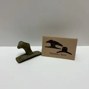 Hopewell Culture Platform Pipe Effigy Replica