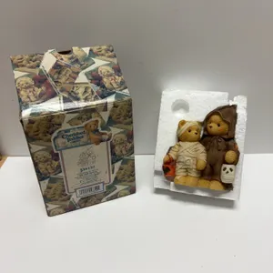 Cherished Teddies 'A Haunting We Will Go' Milt and Garrett Figurine