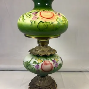 Hand Painted Gone with the Wind Lamp