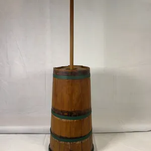 Antique Wood Butter Churn