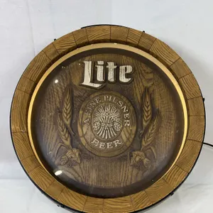 1986 Lite Barrel Beer Lighted Sign