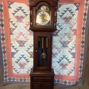 Ethan Allen Tempus Fugit Grandfather Clock